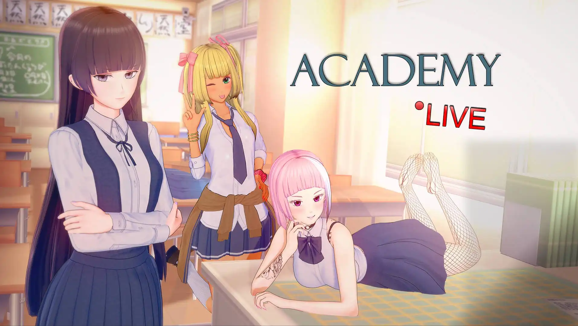 【同人SLG/汉化/沙盒】学院：直播v0.06.2汉化版【PC+安卓/3.54G/更新】