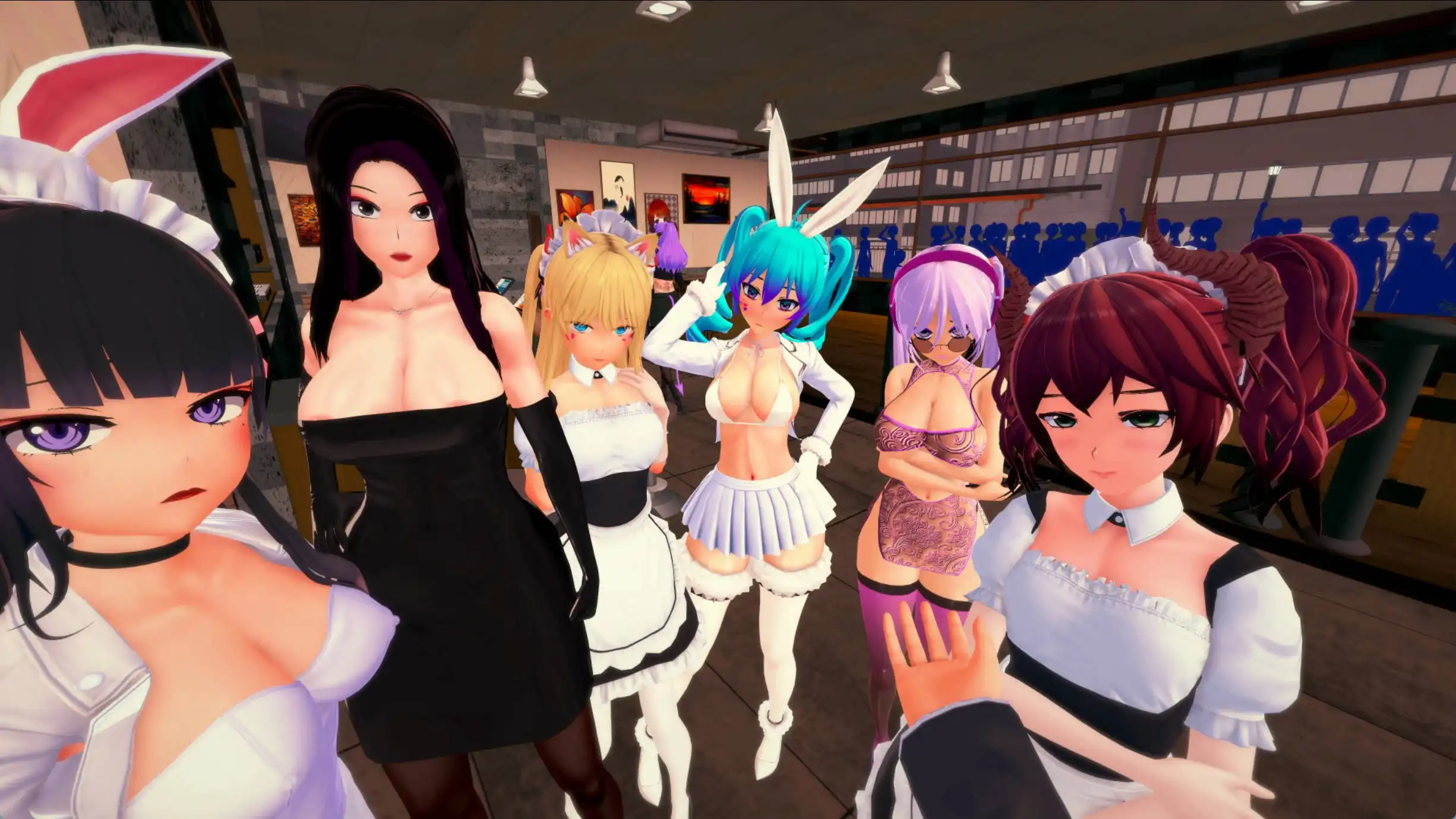 【同人SLG/汉化/动态】淫荡学院重做v0.35汉化版【PC+安卓/2.57G/更新】
