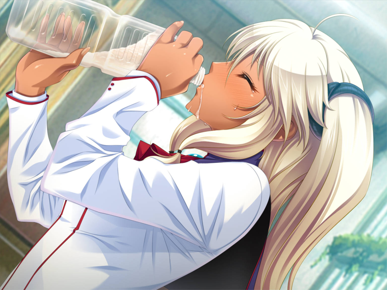 【拔作ADV/汉化】褐色瞳孔~打掉桃尻女♪AI汉化版+全CG存档 （褐色アナメイト ～桃尻っ娘を堕とせ♪～）