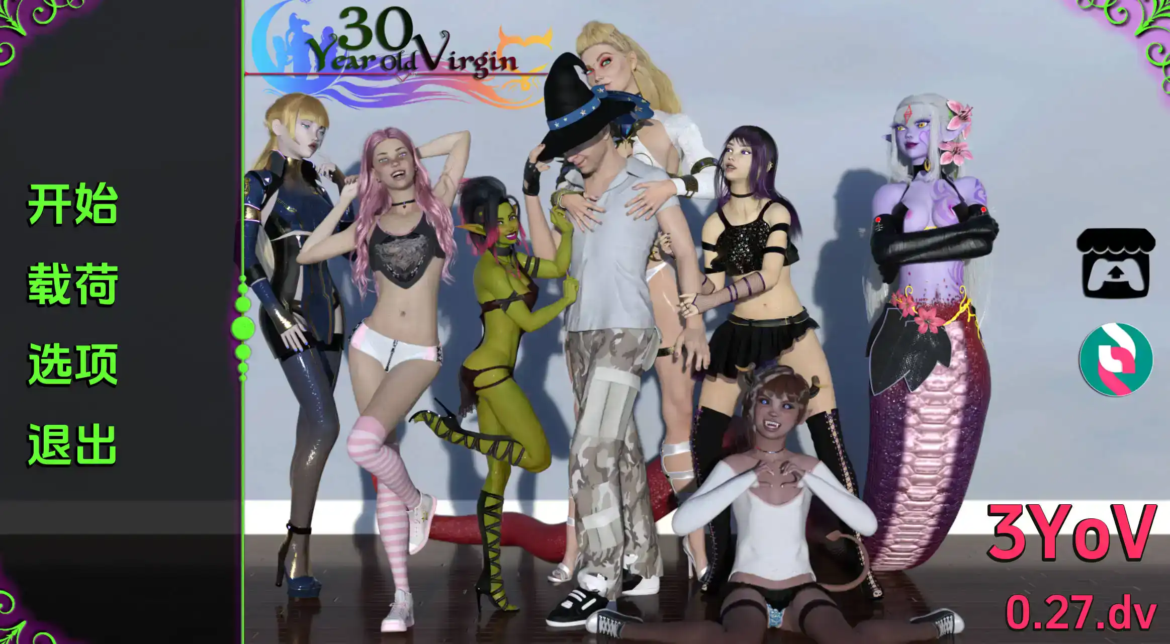 【欧美SLG/汉化/动态】30岁的处男0.31汉化版【PC+安卓/3.53G/更新】