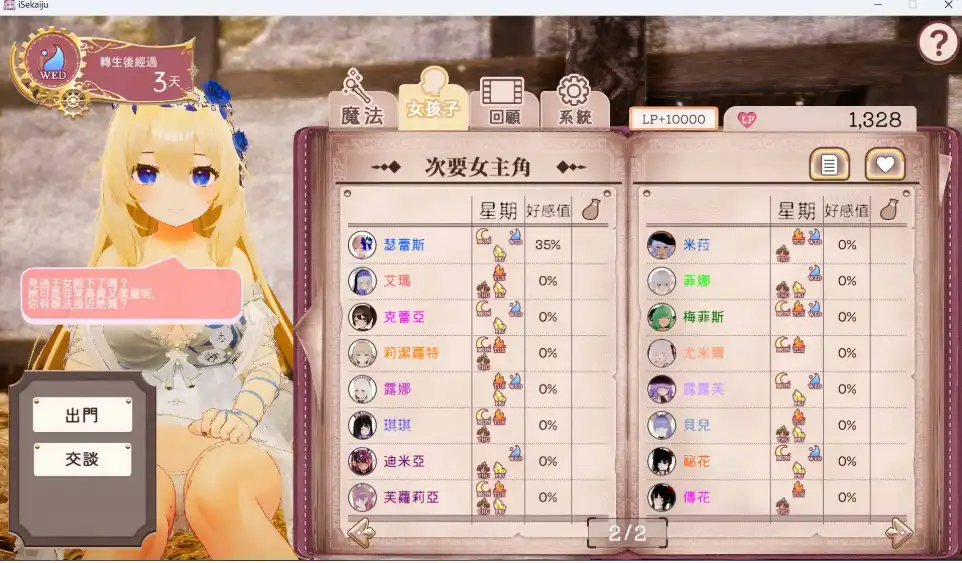 【3D互动SLG/中文/全动态/全CV】异世界树的巫女～用魔法触摸尽情做色色的事～官方中文版+DLC【电脑/9.5G】