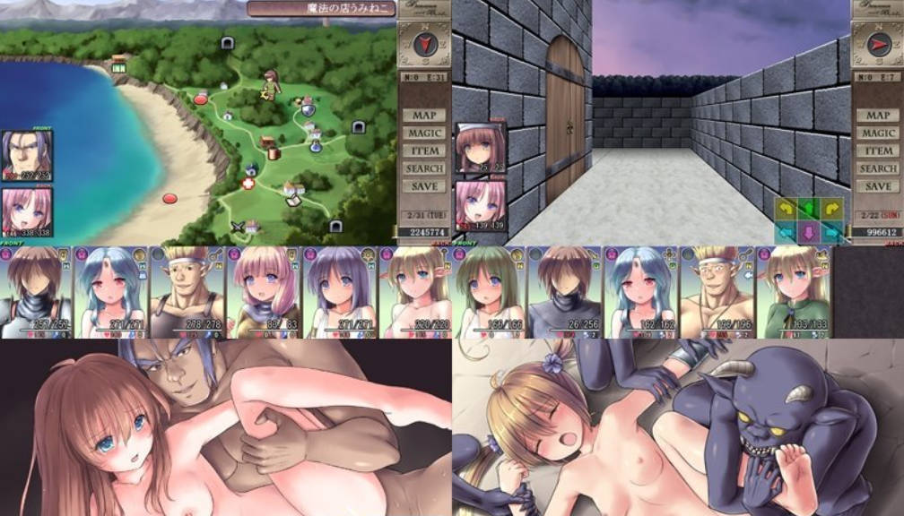 [大型精品RPG/汉化]地下城与新娘V1.10 挂载AI汉化版[更新][2.2G]