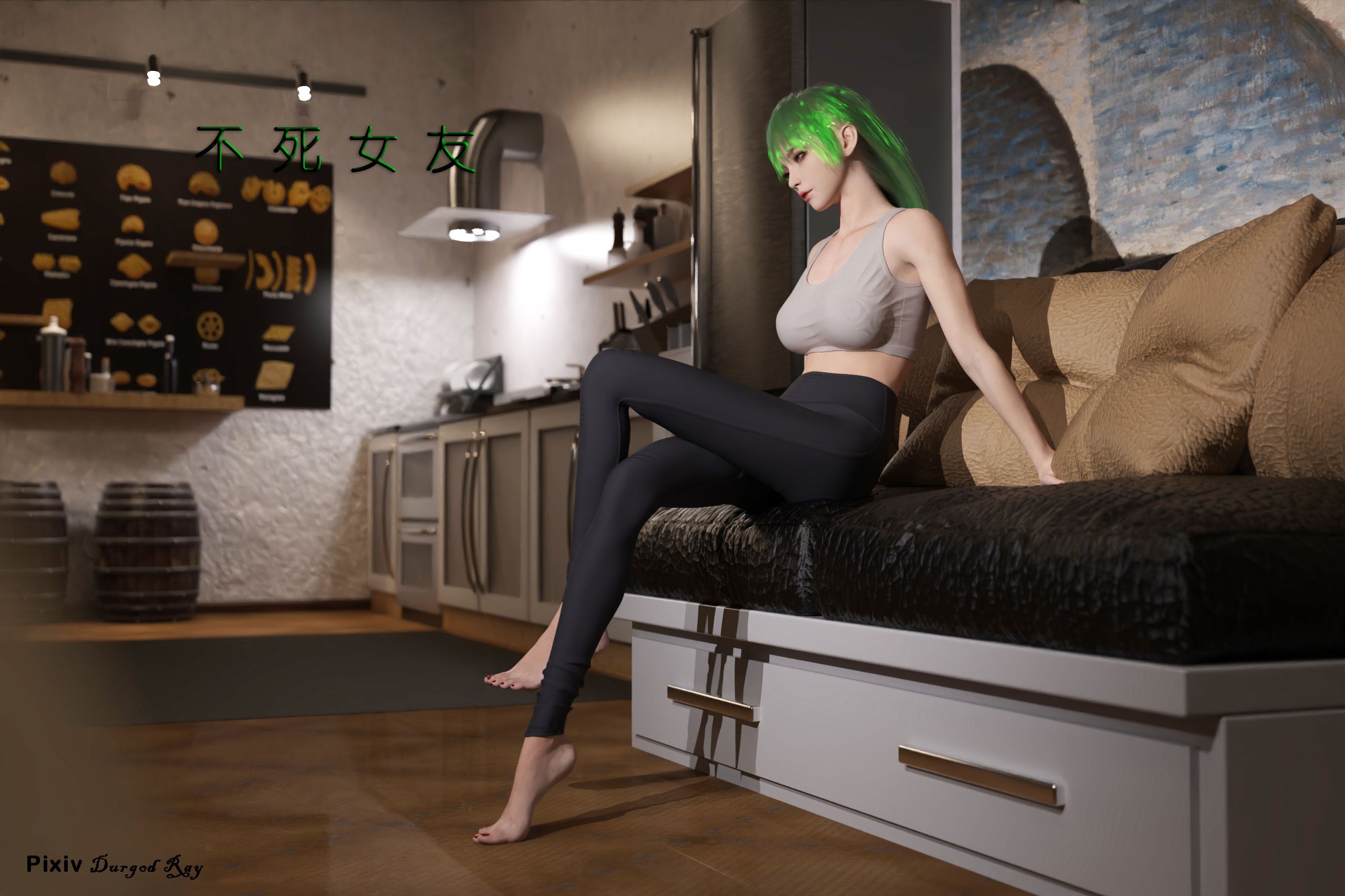 [3D人妻] 醉酒女友被男闺蜜无套内射 “五毒心-痴+疑+不死女友+番”