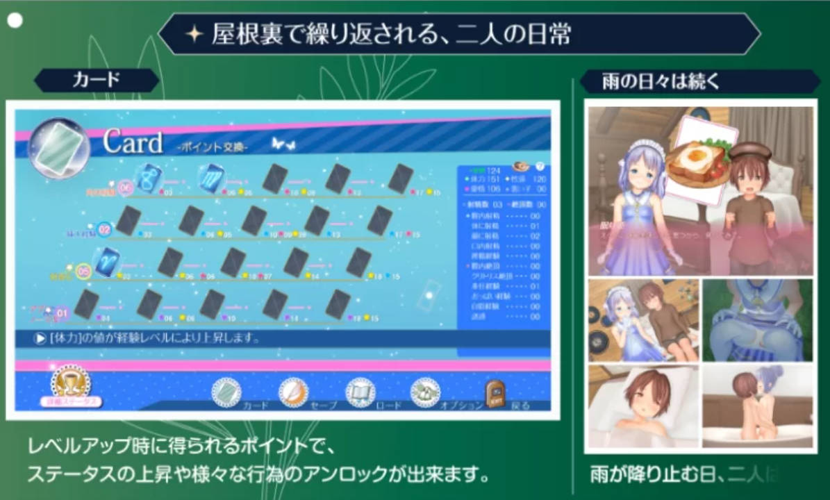 [PC爆款/3D同居触摸互动SLG/动态/睡奸]阁楼里的眠姫 屋根裏の眠り姫~V1.45~官中版+内置全CG[12G]