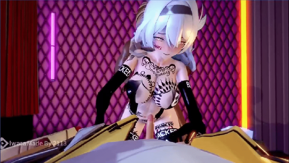 [MMD][2113] 3月19星铁 QOS 流萤被调教成了媚黑母狗[283M]