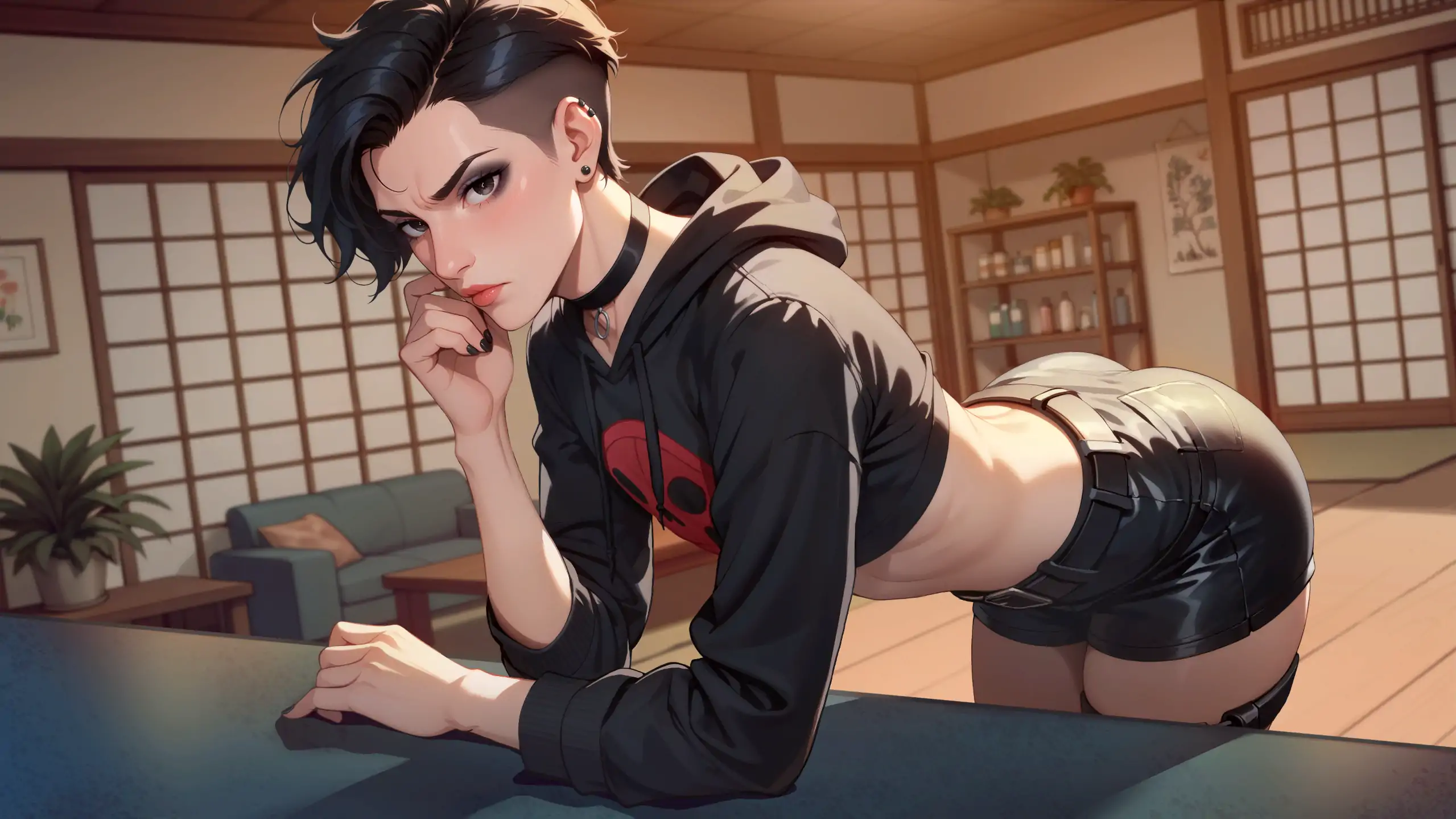 【欧美SLG/官方中文/恋爱】伪娘称其为按摩1.0 官方中文【PC/0.44G】 内容图 1