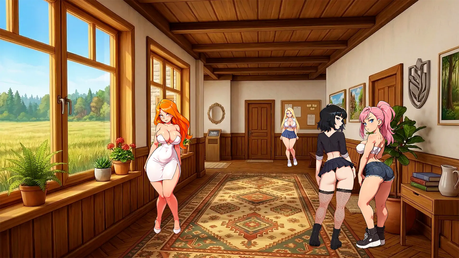 【日系SLG/AI汉化/熟女】烈焰激情v0.2.5 AI汉化版【PC+安卓/1.71G/更新】 内容图 1