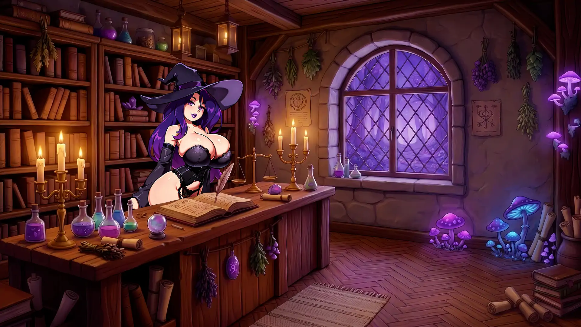 【日系SLG/AI汉化/熟女】烈焰激情v0.2.5 AI汉化版【PC+安卓/1.71G/更新】 封面图 2