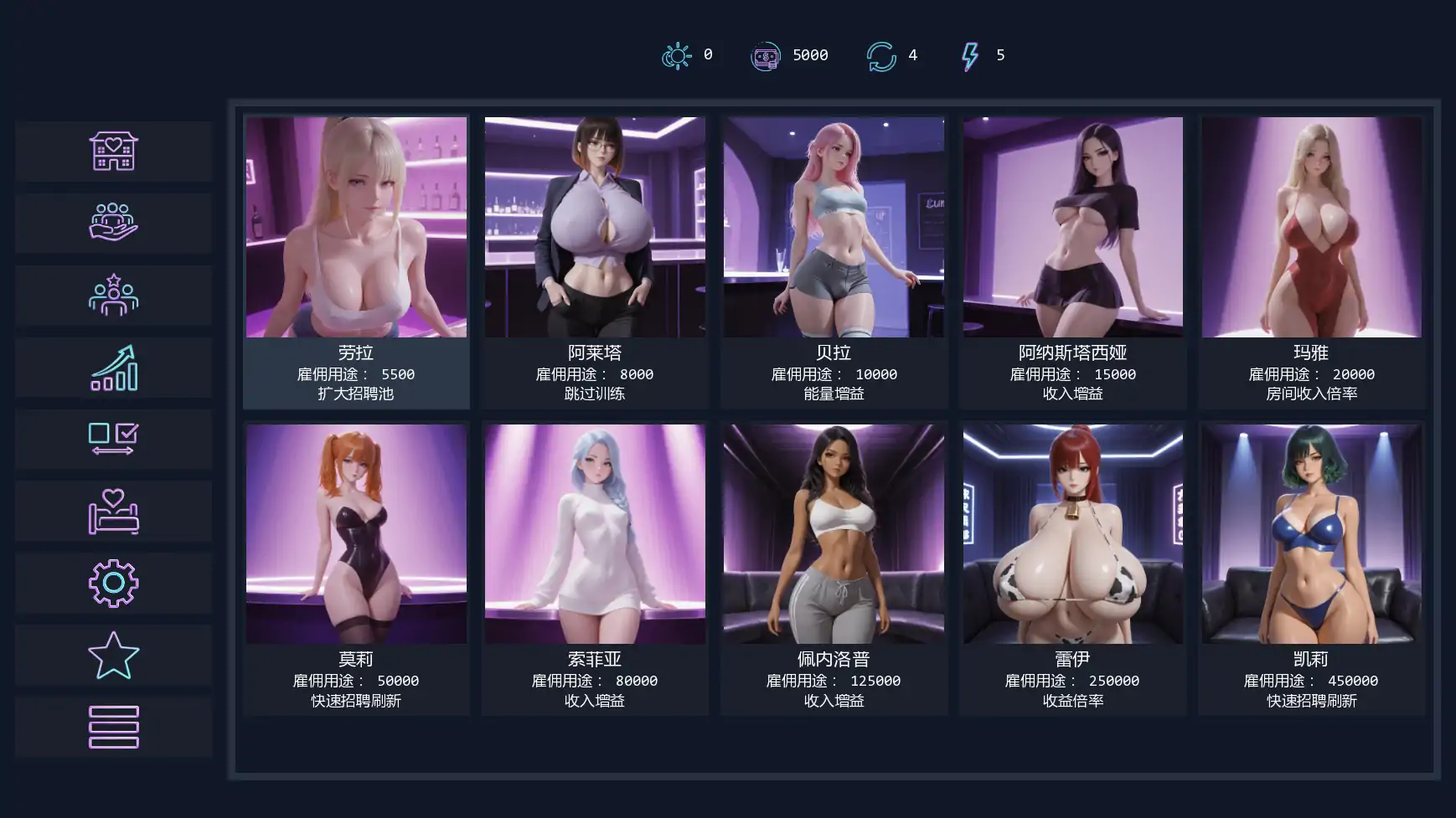 【欧美SLG/AI汉化/管理】青楼污秽Update10 AI汉化版【PC+安卓/3.11G/更新】 封面图 3