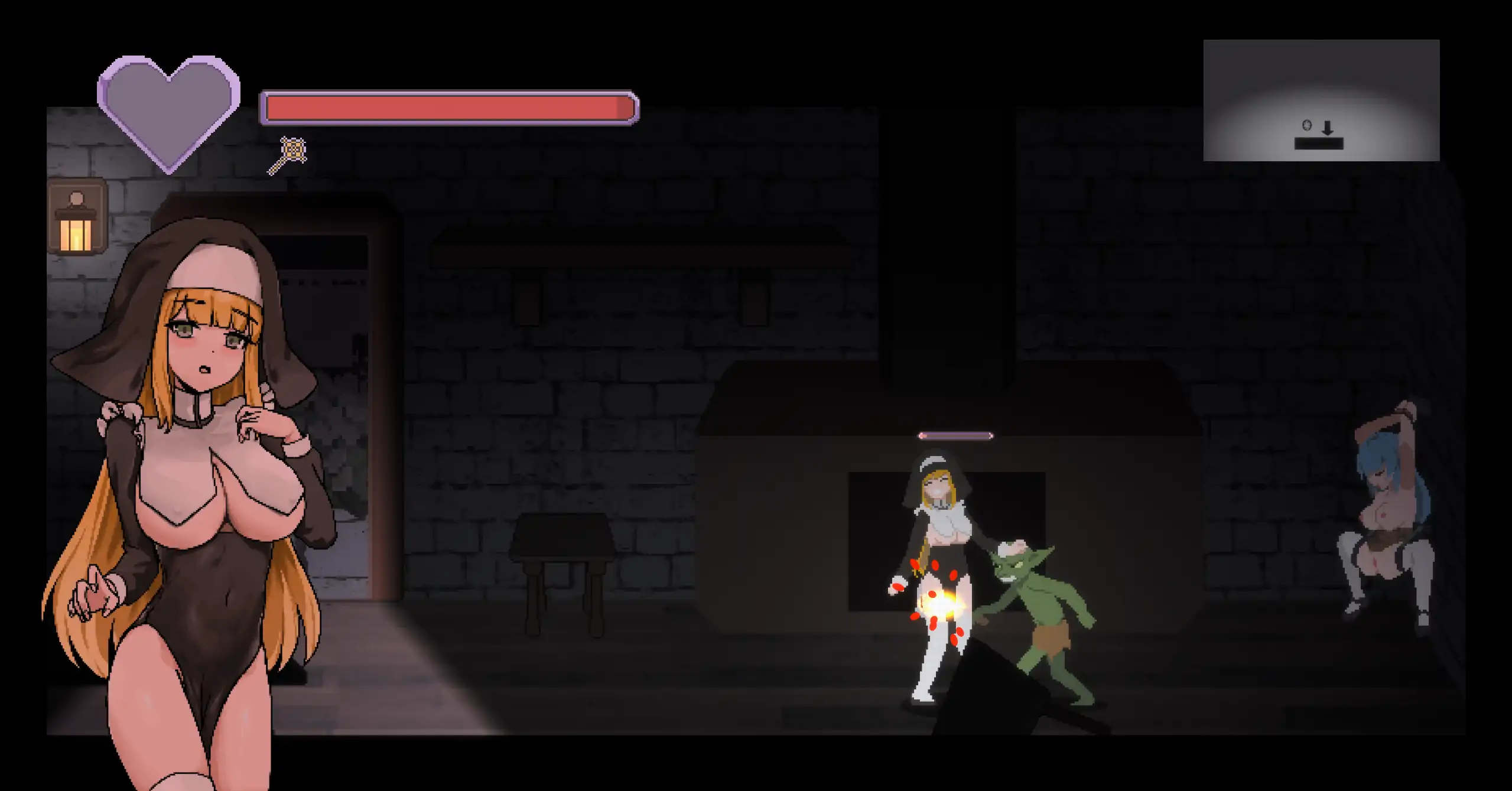 【日系ACT/官方中文/动态】新人修女·莉缇希娅1.0 官方中文【PC/0.16G/新作】 内容图 1