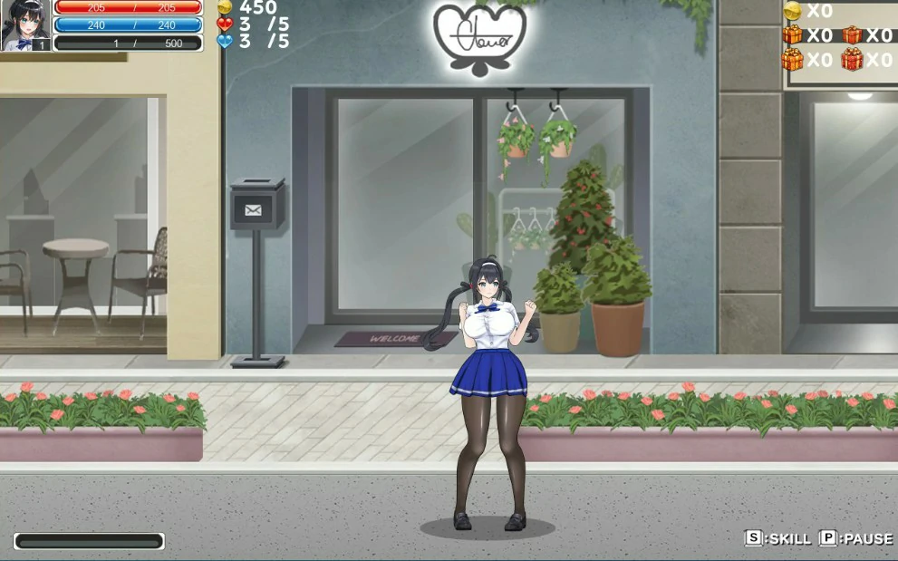 【日系ACT/官中/动作】格斗少女尤里 官方中文版【PC/0.8G】 内容图 1