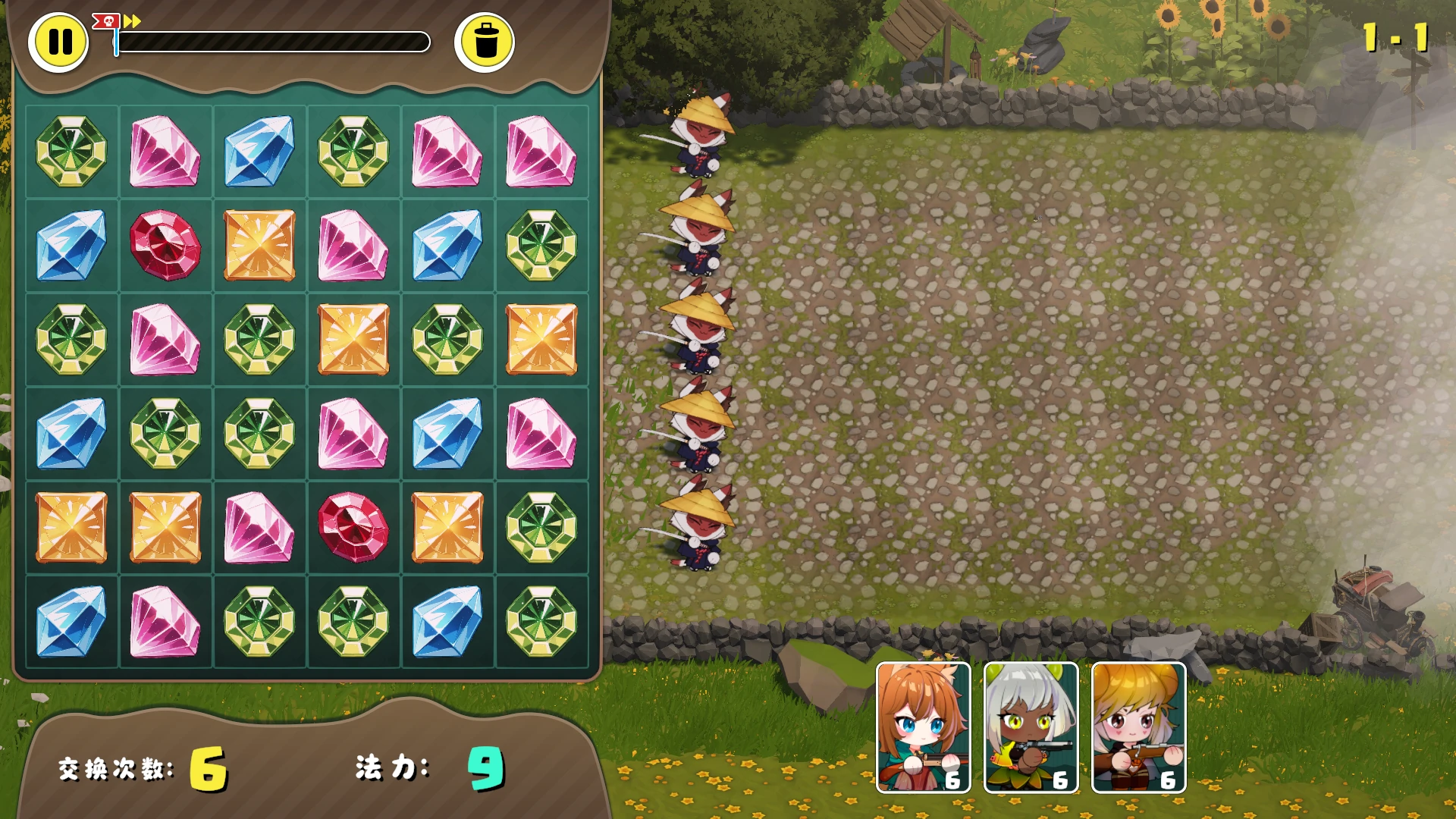 【日系SLG/官中/消消乐】后宫大战僵尸 官方中文版【PC/4.3G】 封面图 3