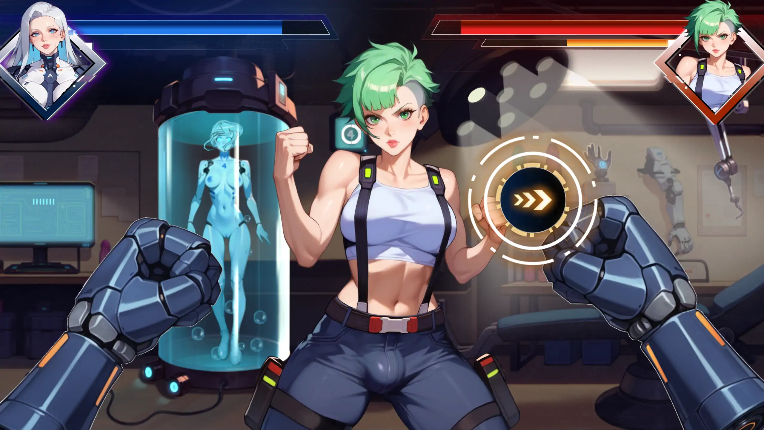 【欧美ACT/官方中文/动态】扶她战斗与性爱1.0 官方中文【PC/0.48G/新作】 更新日志图 2