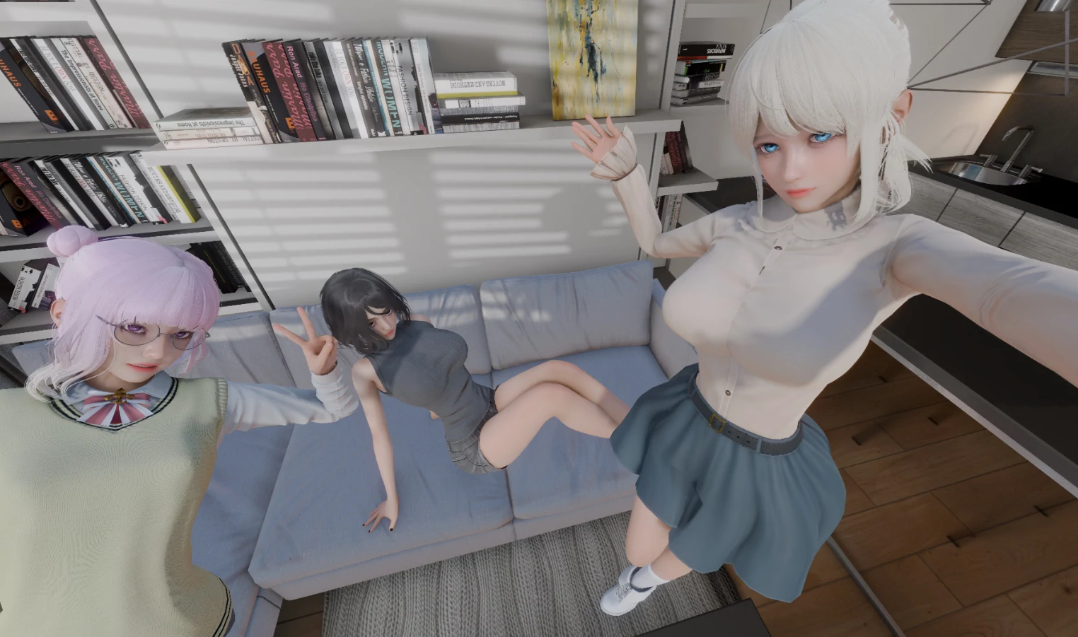 【亚洲SLG/AI汉化/沙盒】异世界女孩0.3.1 AI汉化版【PC+安卓/3.1G/更新】 封面图 3
