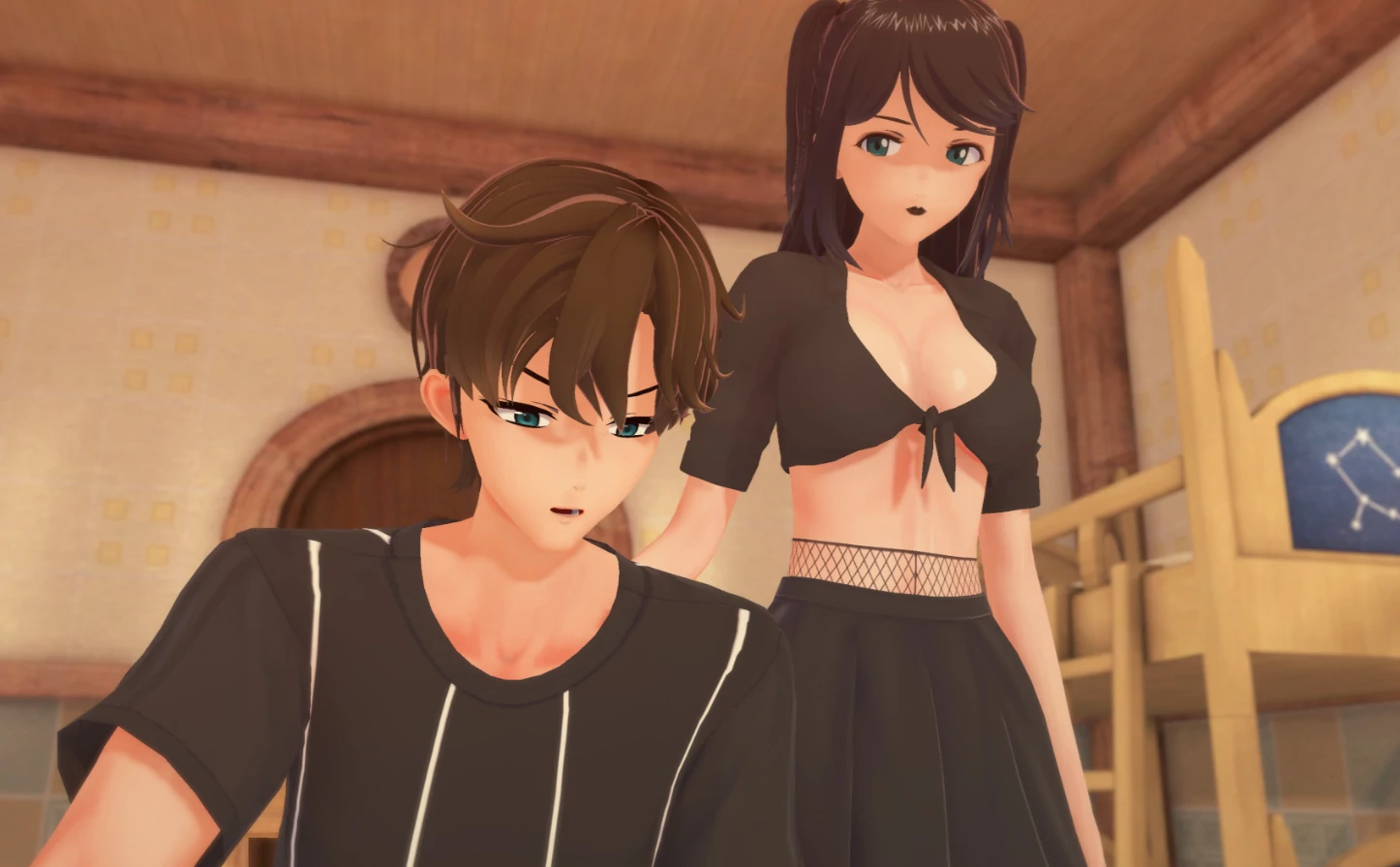 【日系SLG/AI汉化/NTR】暑假打工日志0.4 AI汉化版【PC+安卓/2.2G/更新】 内容图 1